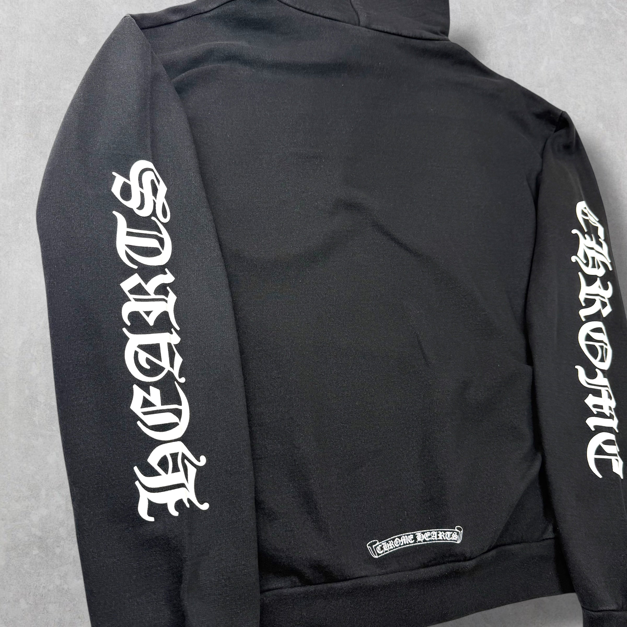 Chrome Hearts Vertical Logo F U Hoodie M