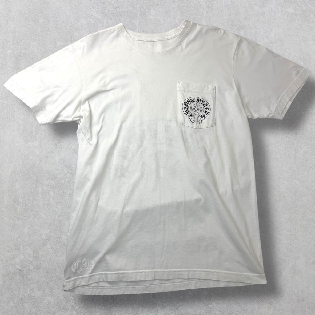 Chrome Hearts Las Vegas Exclusive Horseshoe Tee White L