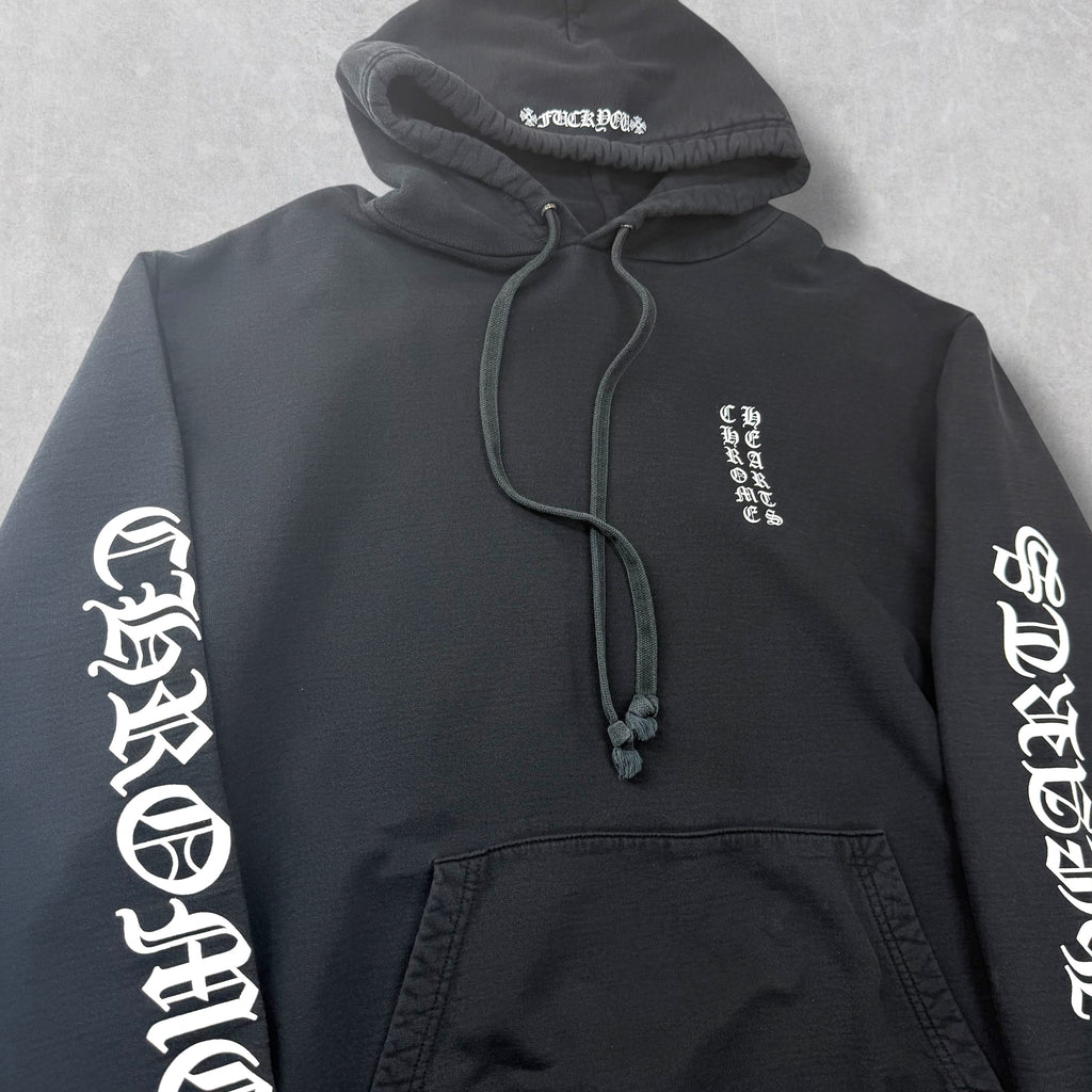 Chrome Hearts Vertical Logo F U Hoodie XL