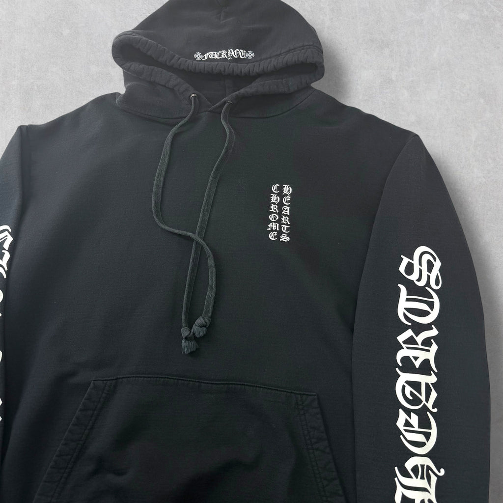 Chrome Hearts Vertical Logo F U Hoodie XL
