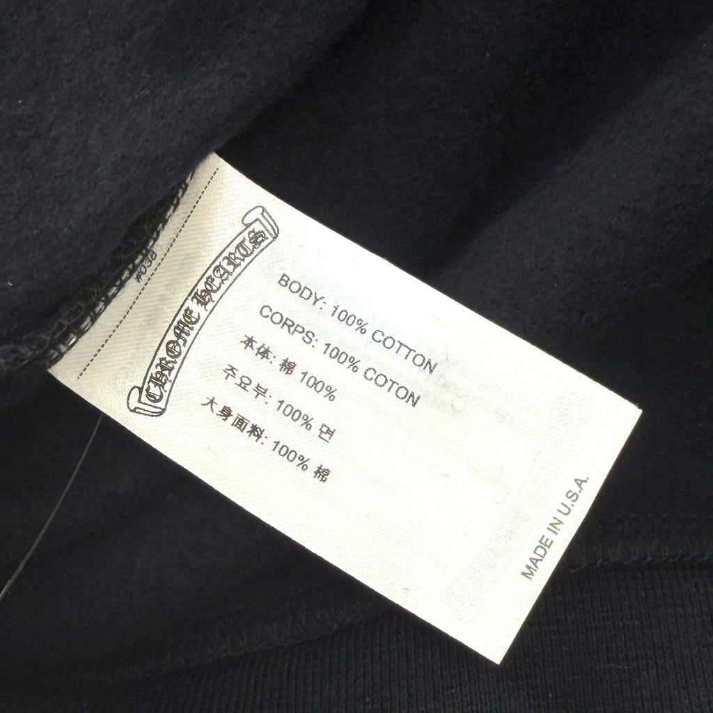 Chrome Hearts Olive Vertical Logo Hoodie M