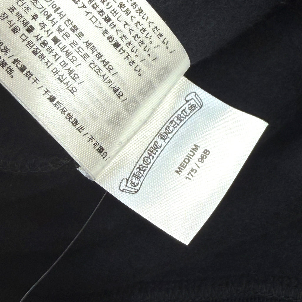 Chrome Hearts Olive Vertical Logo Hoodie M