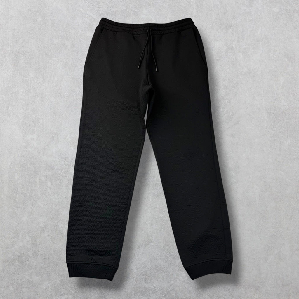 Louis Vuitton Monogram Black Track Pants XL