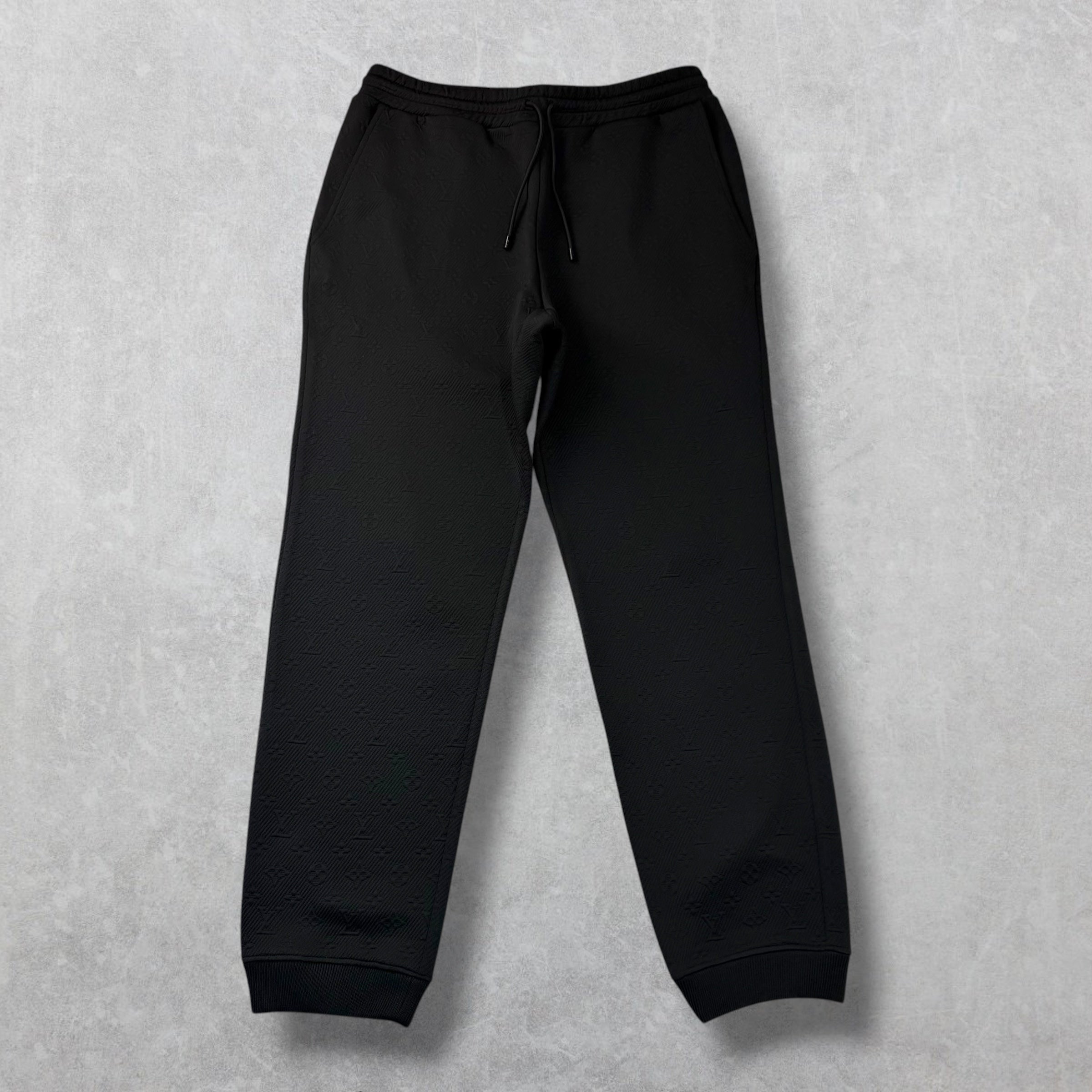 Louis Vuitton Monogram Black Track Pants XL