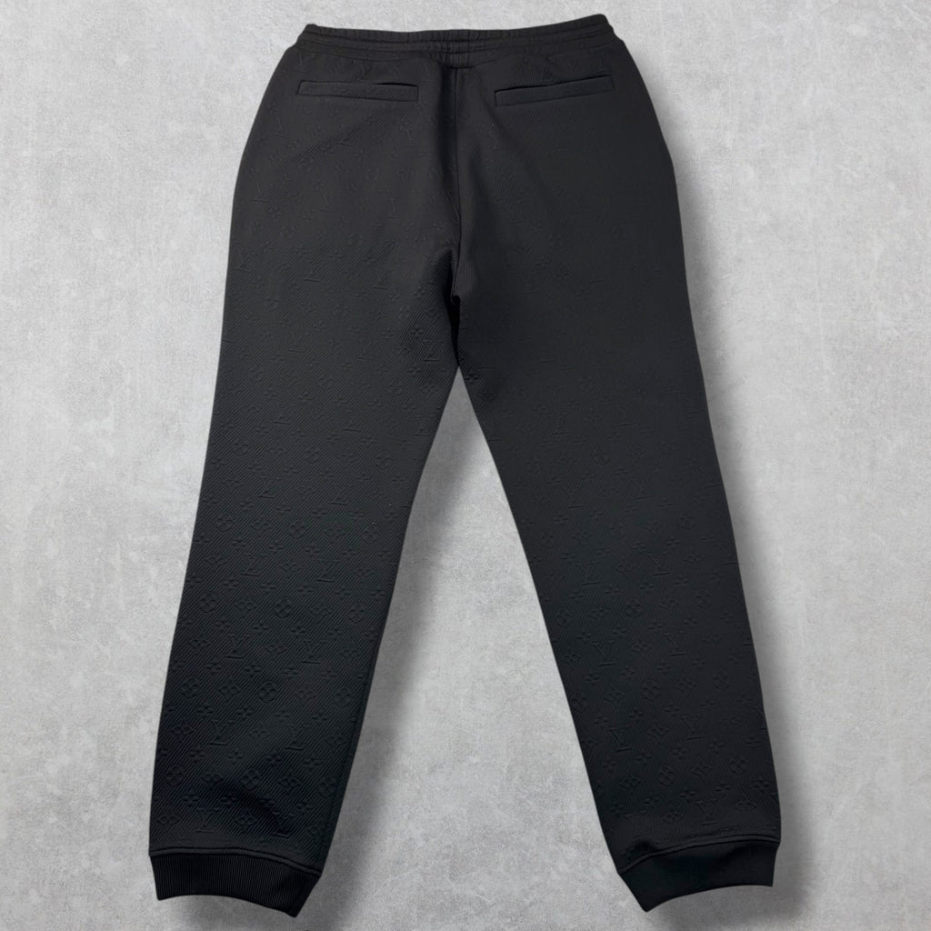 Louis Vuitton Monogram Black Track Pants XL