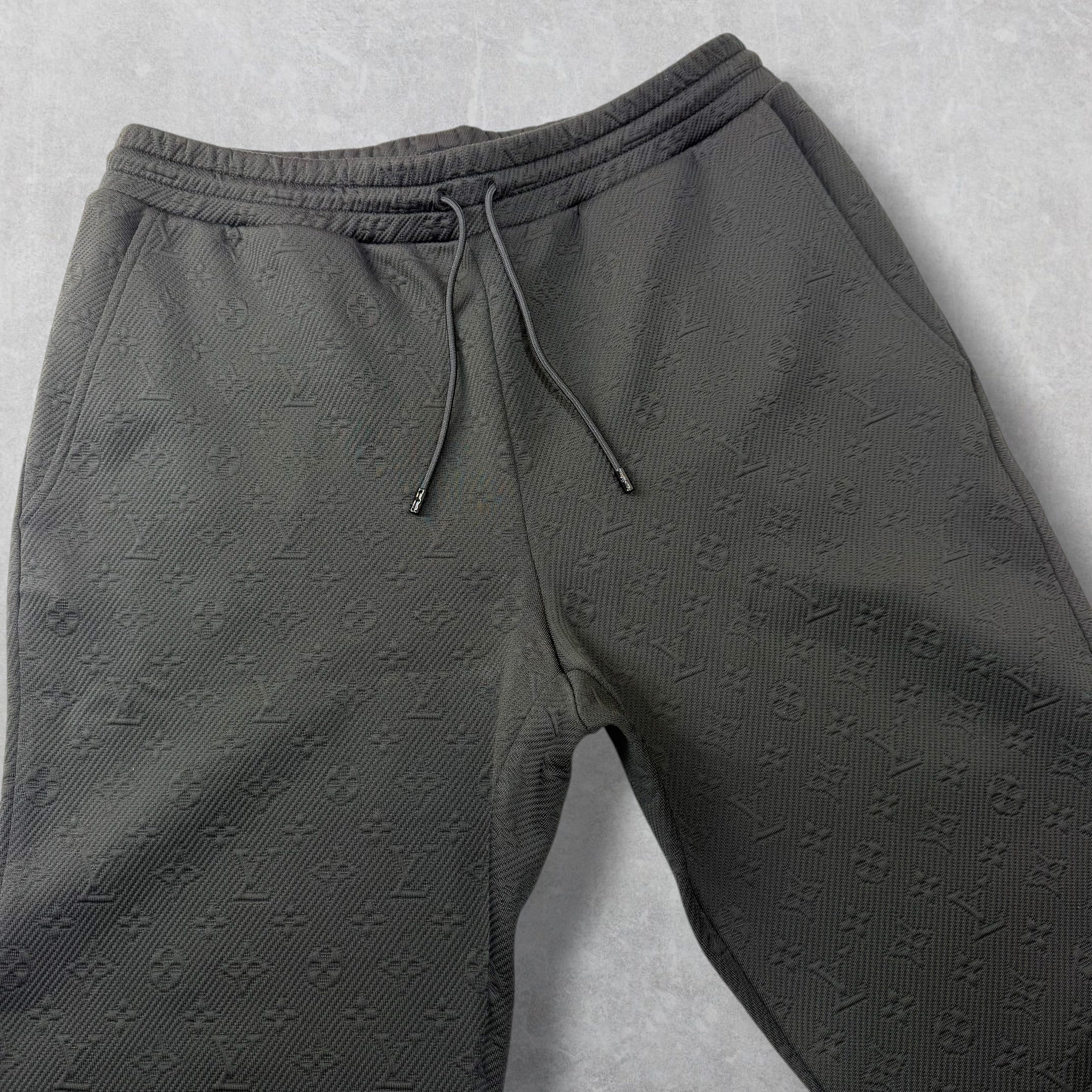 Louis Vuitton Monogram Black Track Pants XL