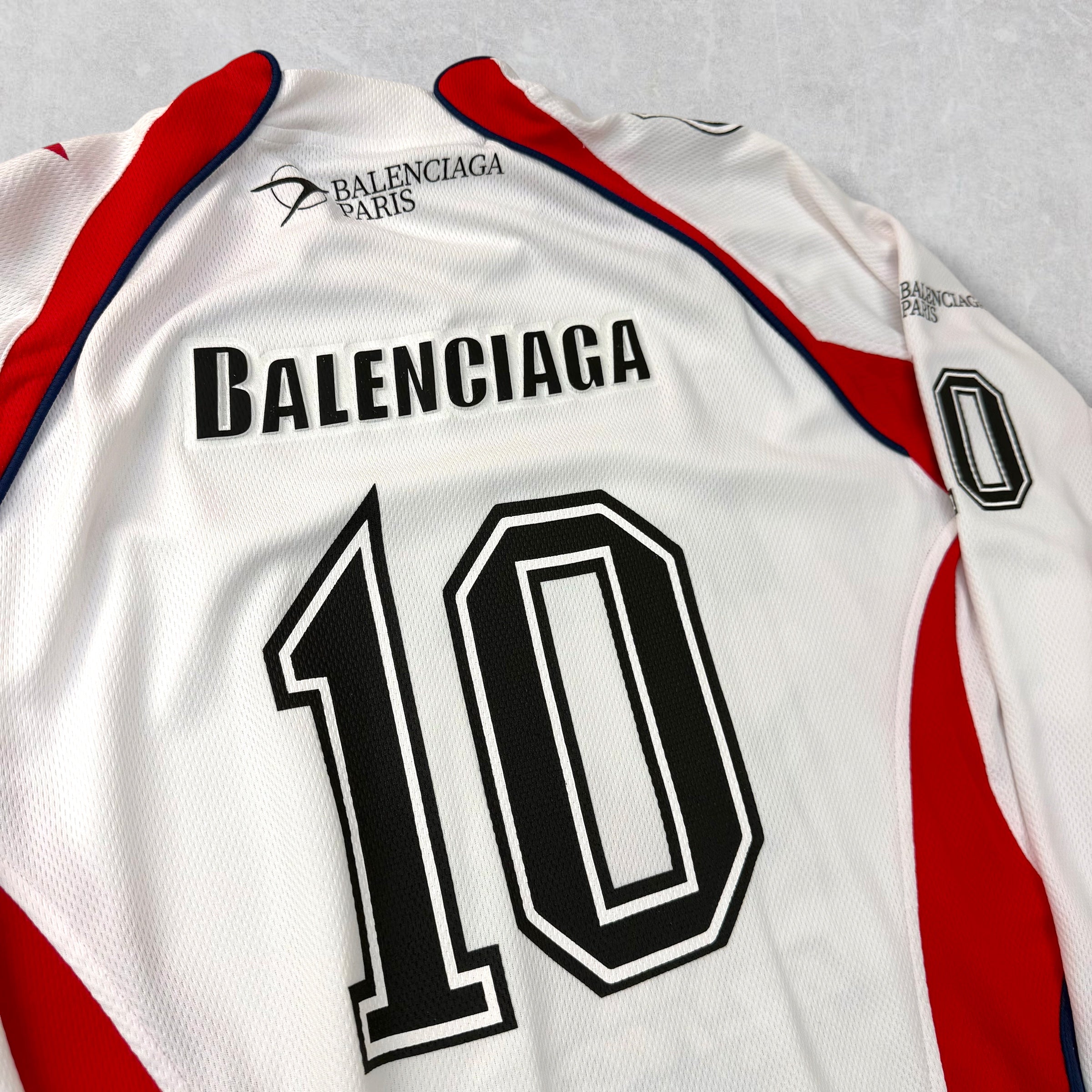 Balenciaga Hockey Oversized Long-Sleeve T-Shirt S (XL)
