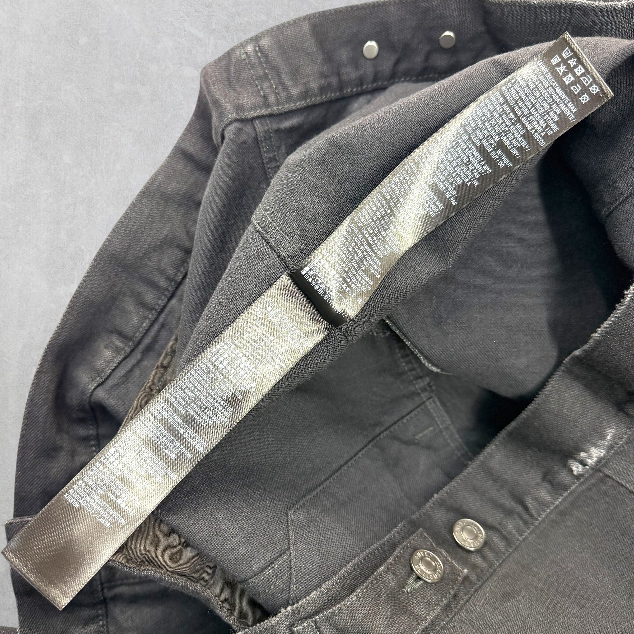 Balenciaga 3b Sports Icon Denim Jacket 54 (L)