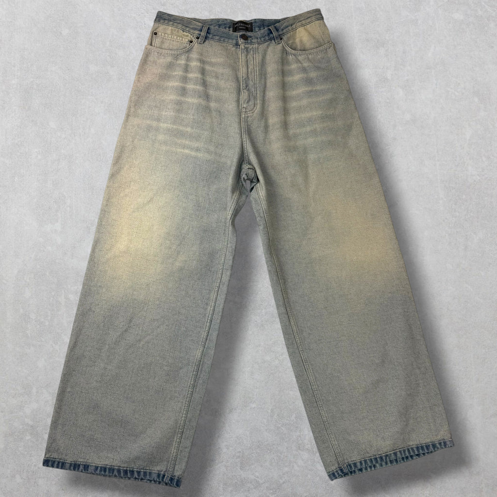 Balenciaga Inside Out Baggy Jeans L (36)