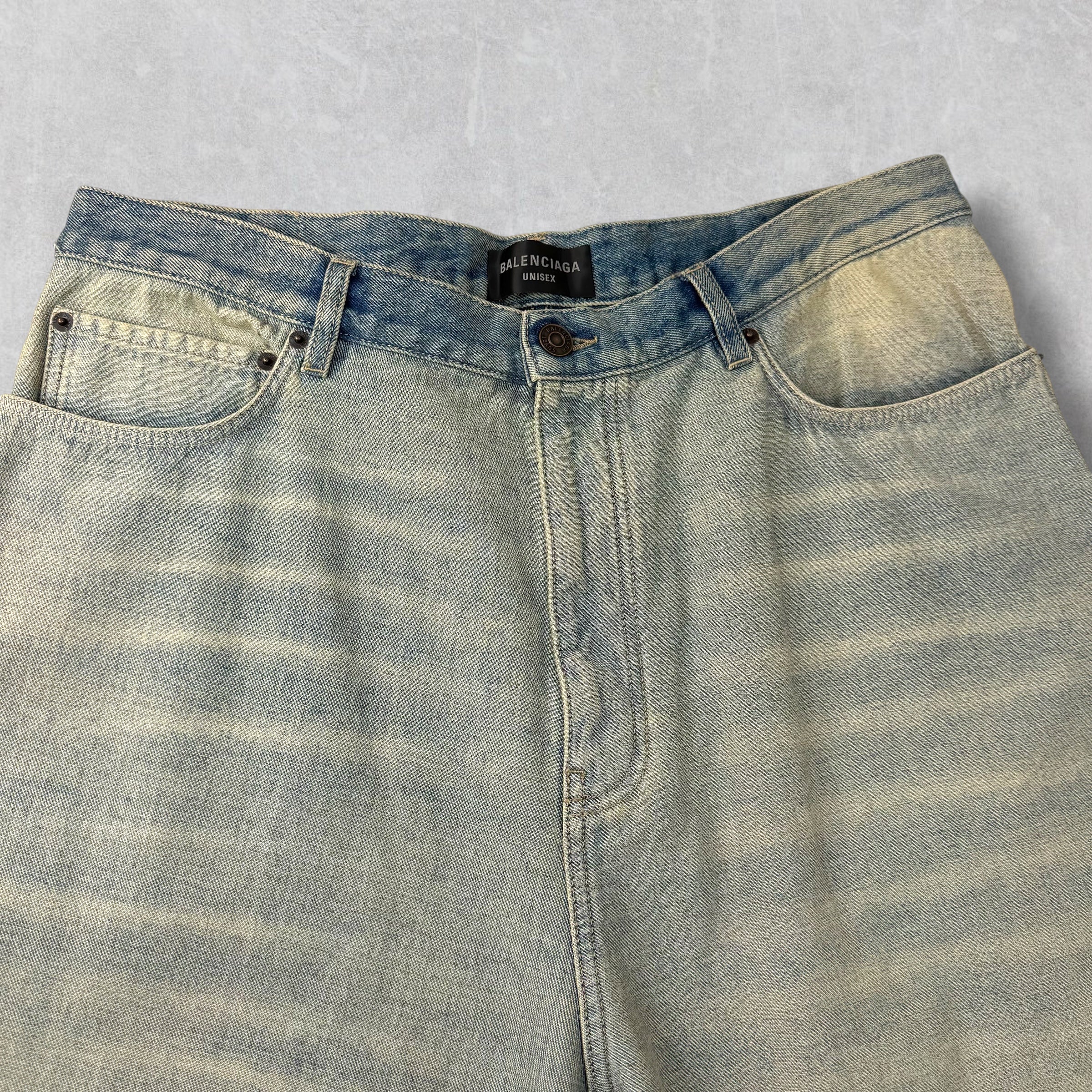 Balenciaga Inside Out Baggy Jeans L (36)