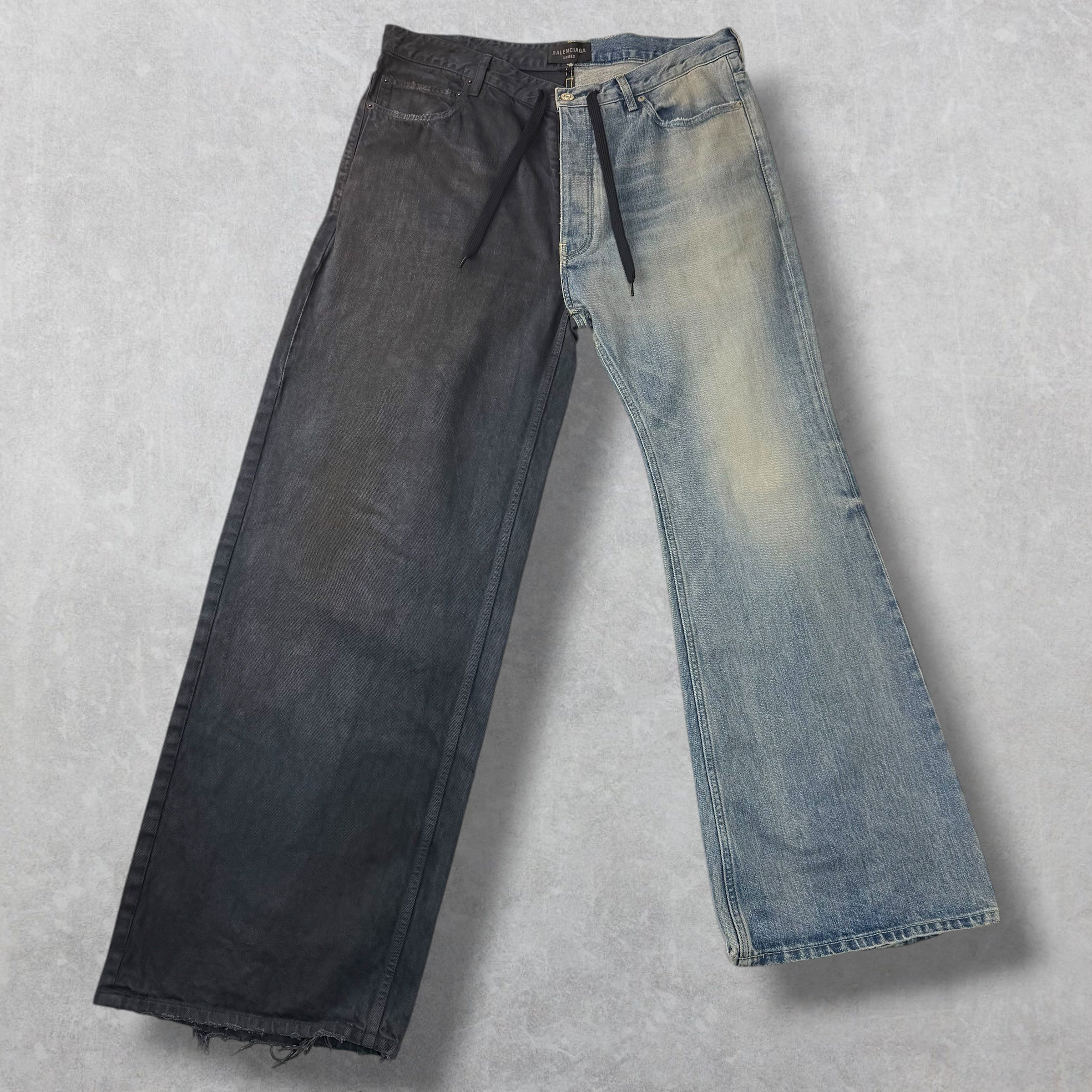 Balenciaga 50/50 Blue Jeans XL (38)