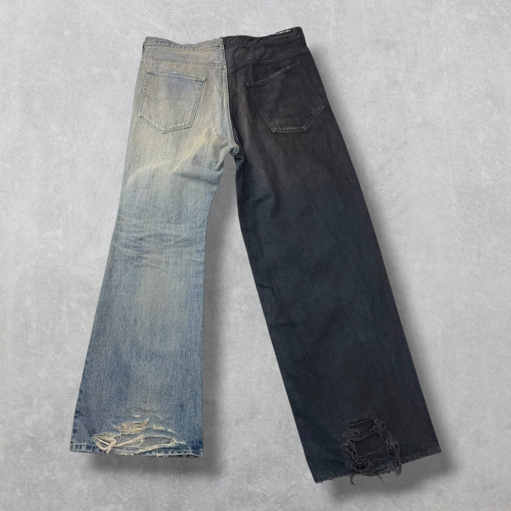 Balenciaga 50/50 Blue Jeans XL (38)