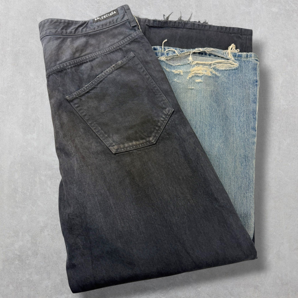 Balenciaga 50/50 Blue Jeans XL (38)