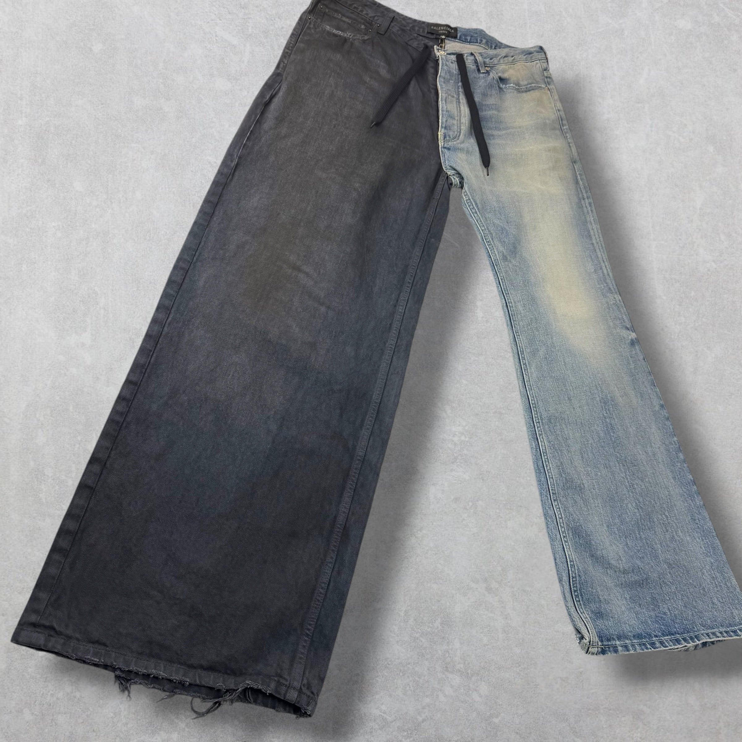 Balenciaga 50/50 Blue Jeans XL (38)