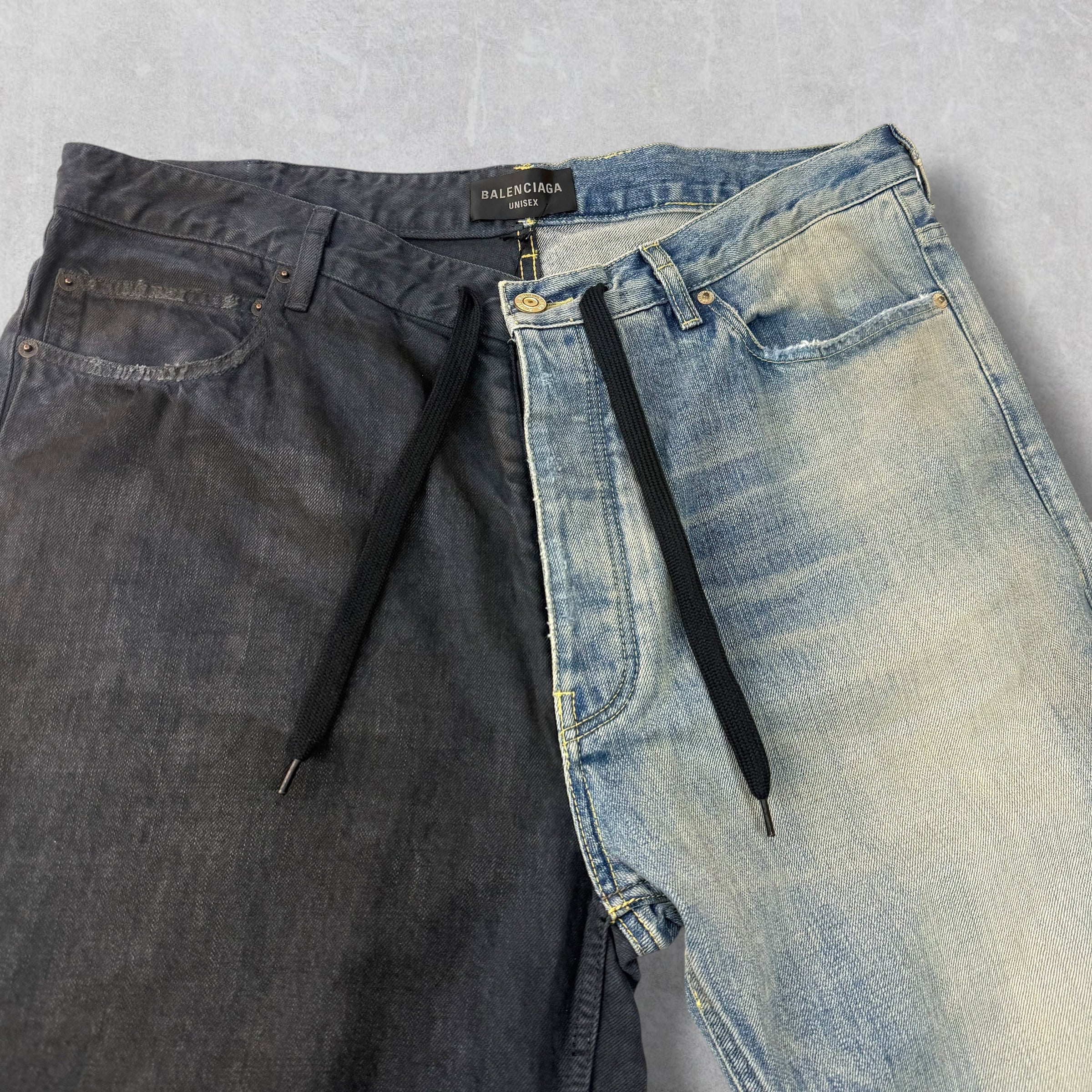 Balenciaga 50/50 Blue Jeans XL (38)