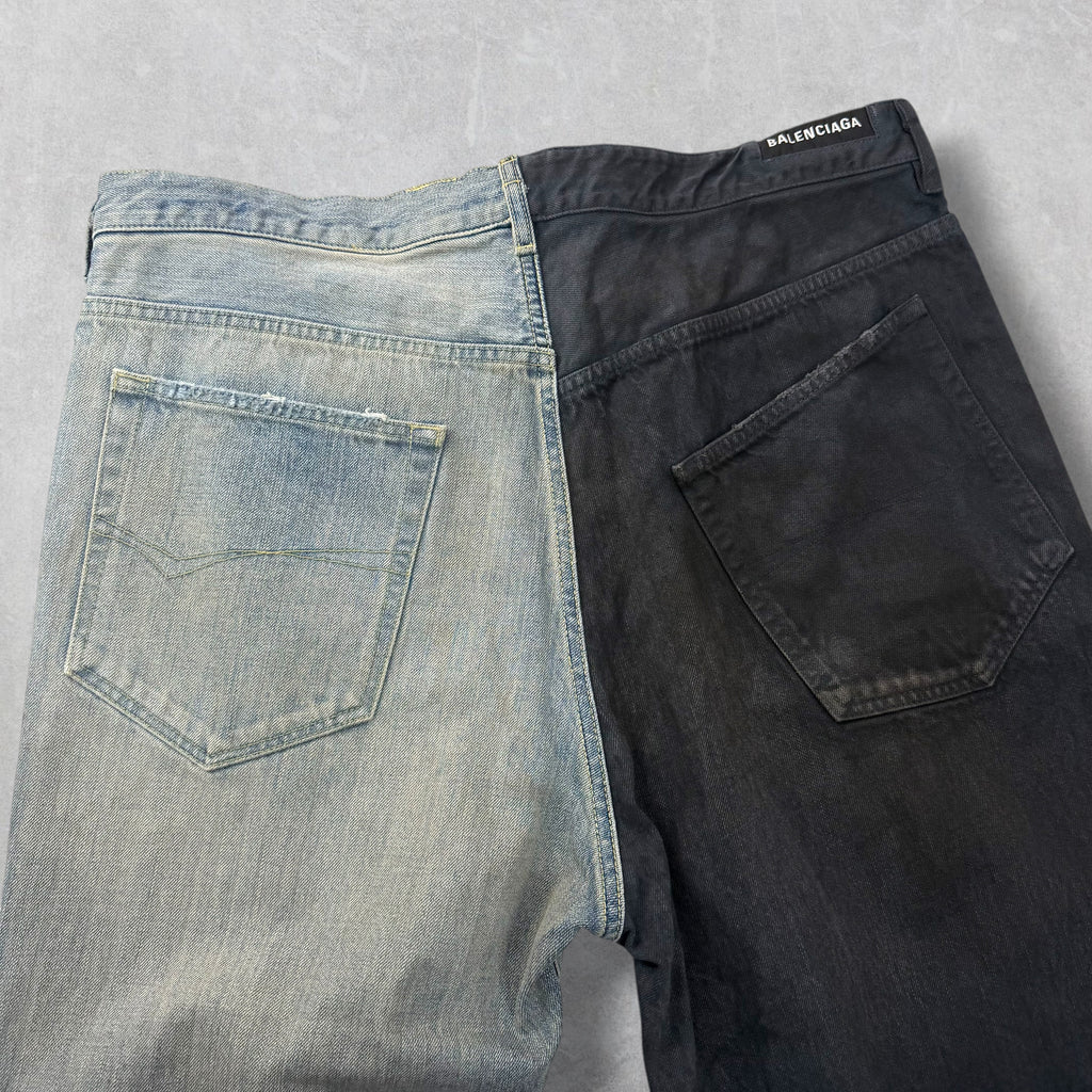Balenciaga 50/50 Blue Jeans XL (38)