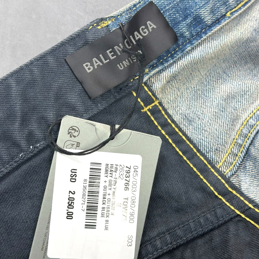 Balenciaga 50/50 Blue Jeans M (34)