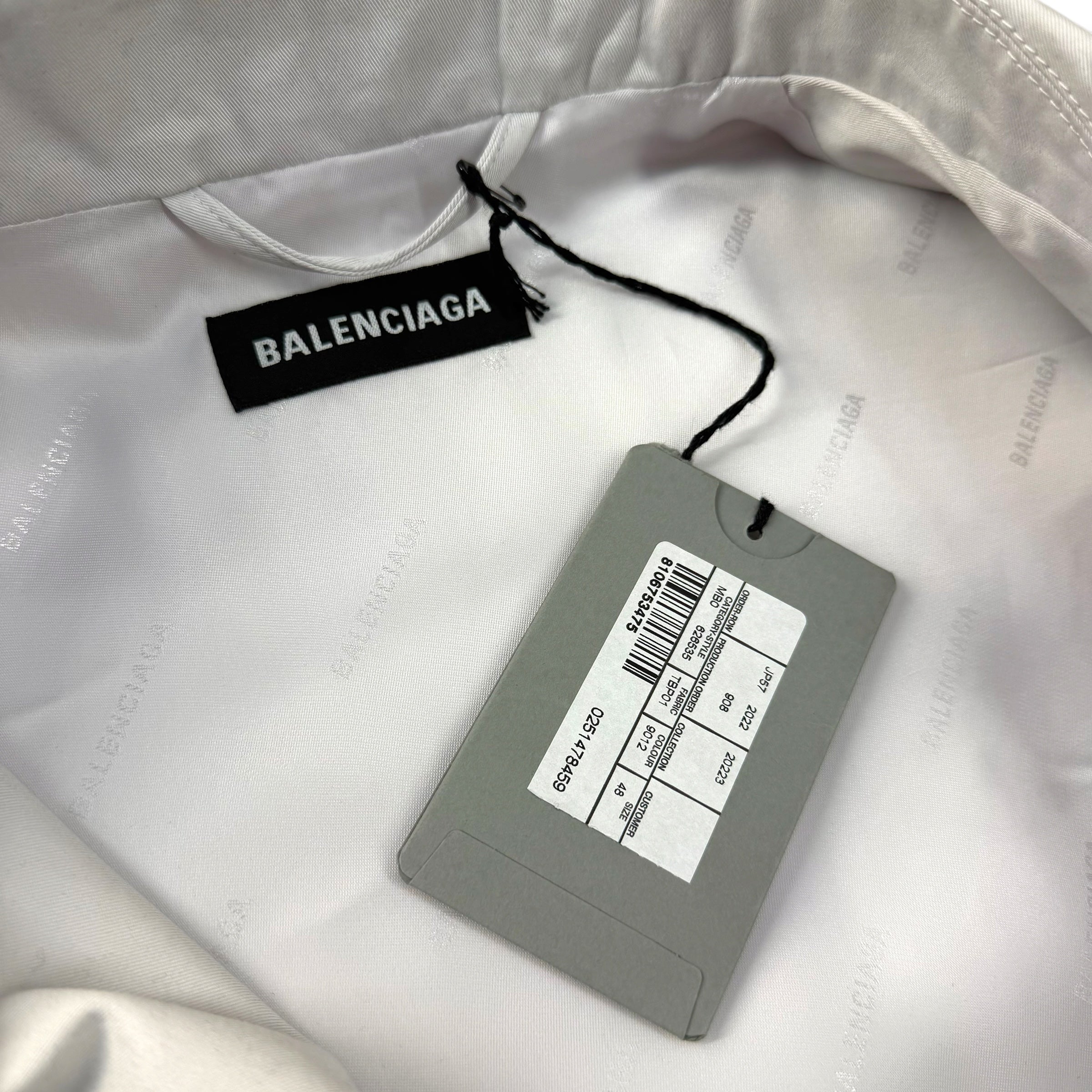 Balenciaga Grey Trench Coat 48 (M)