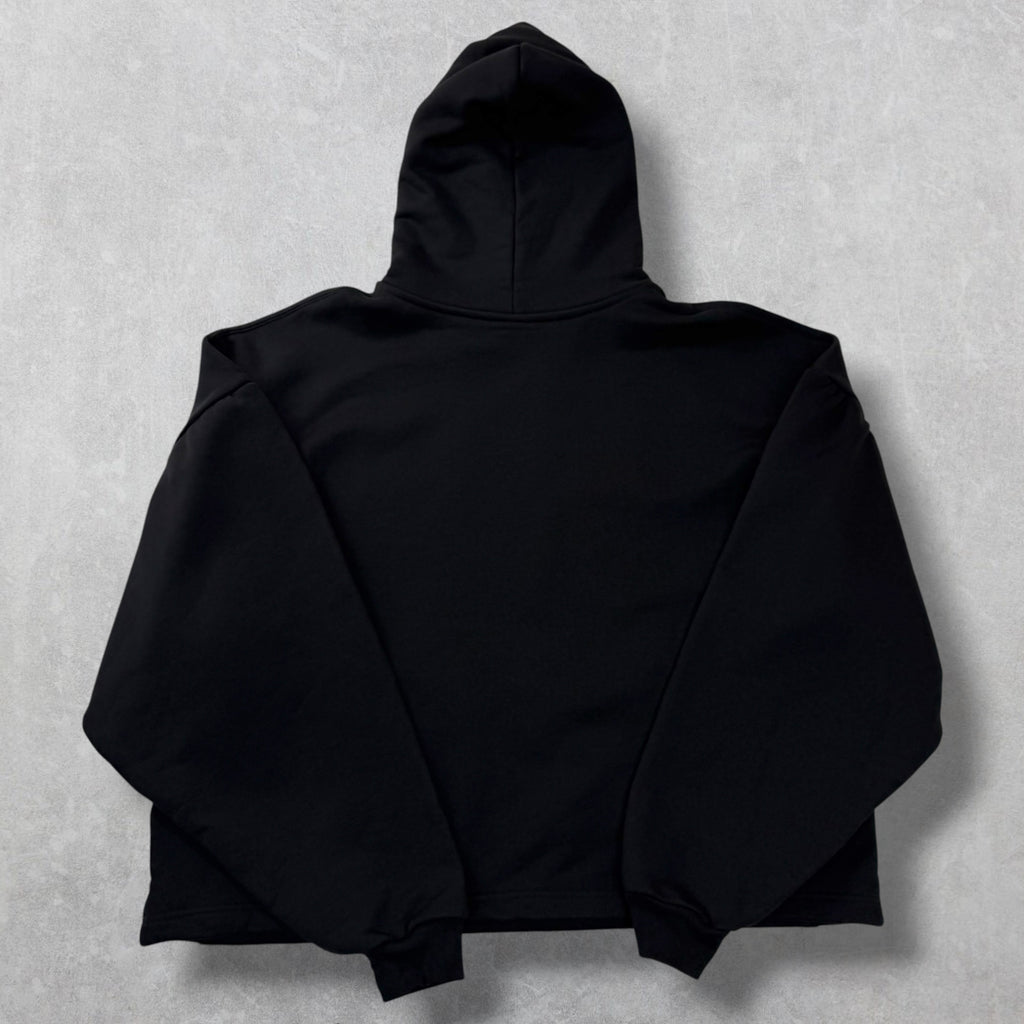 Balenciaga Paris Strass Cropped Hoodie 1 (L)
