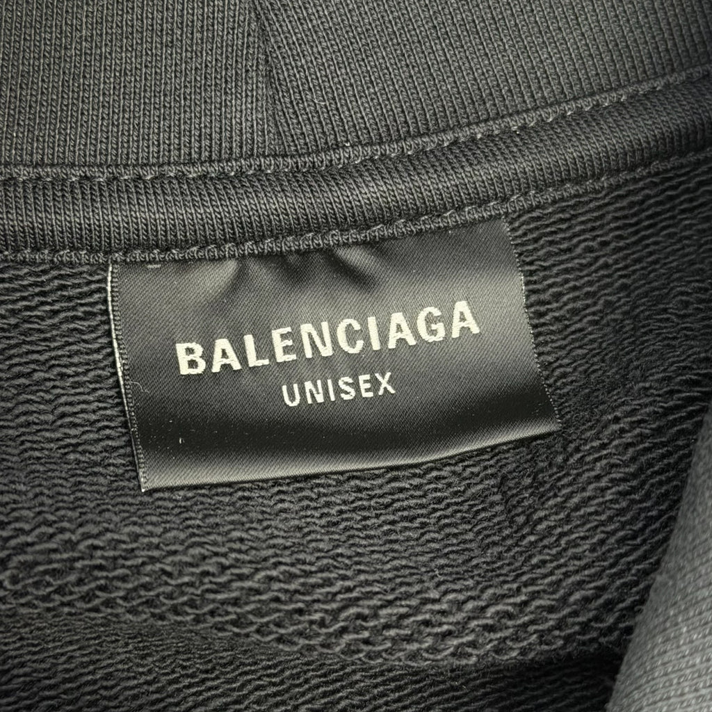 Balenciaga Paris Strass Cropped Hoodie 1 (L)