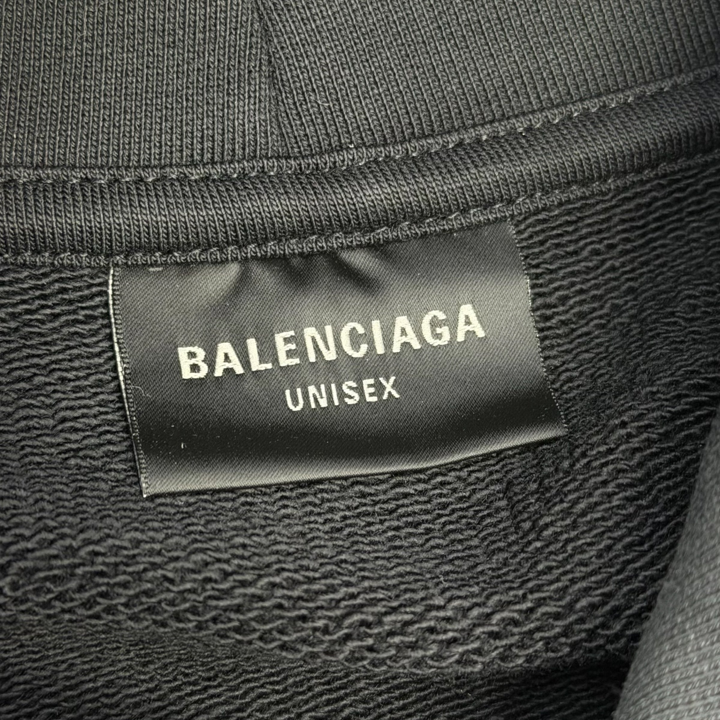 Balenciaga Paris Strass Cropped Hoodie 1 (L)