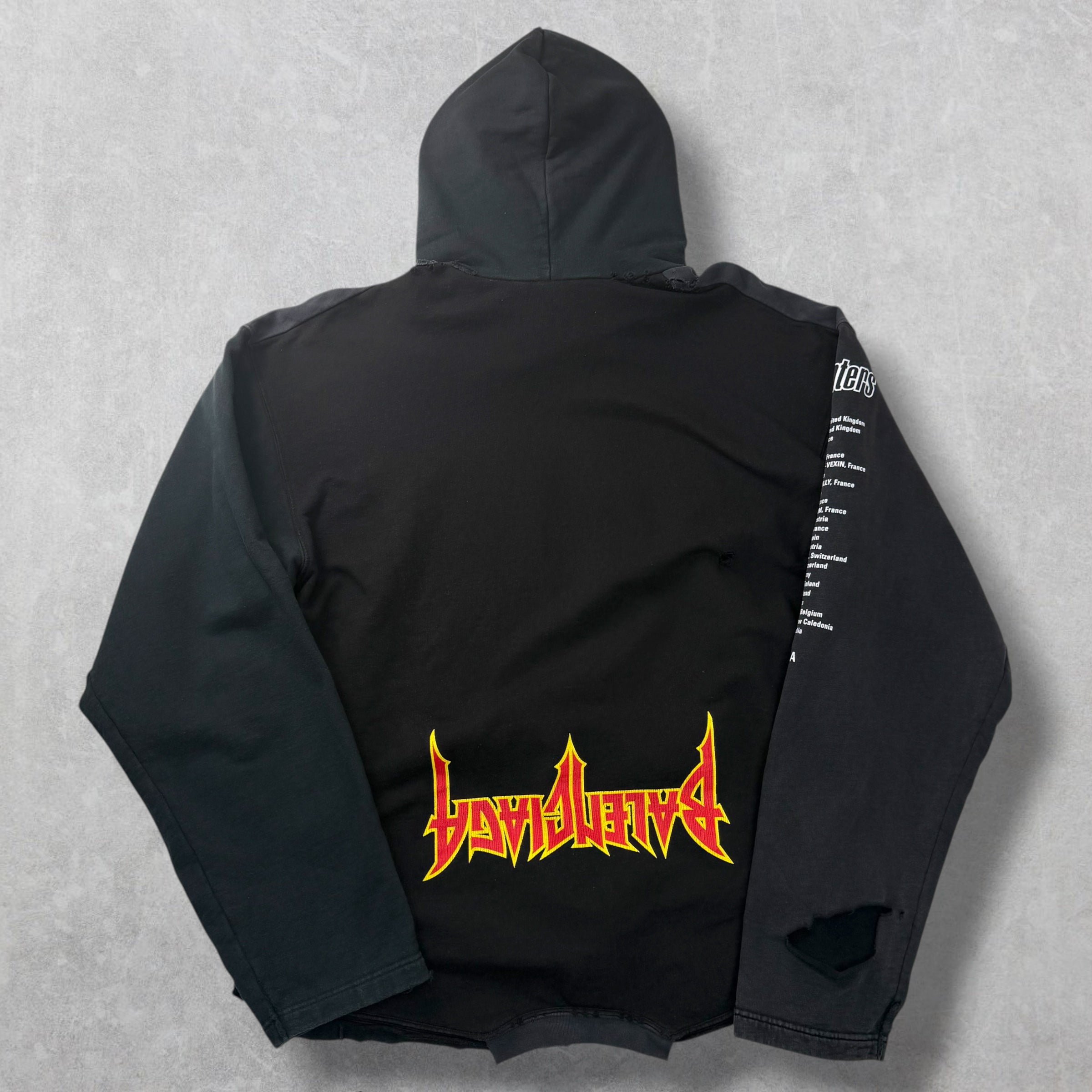Balenciaga Upside Down SpeedHunters Hoodie 4 (XXL)