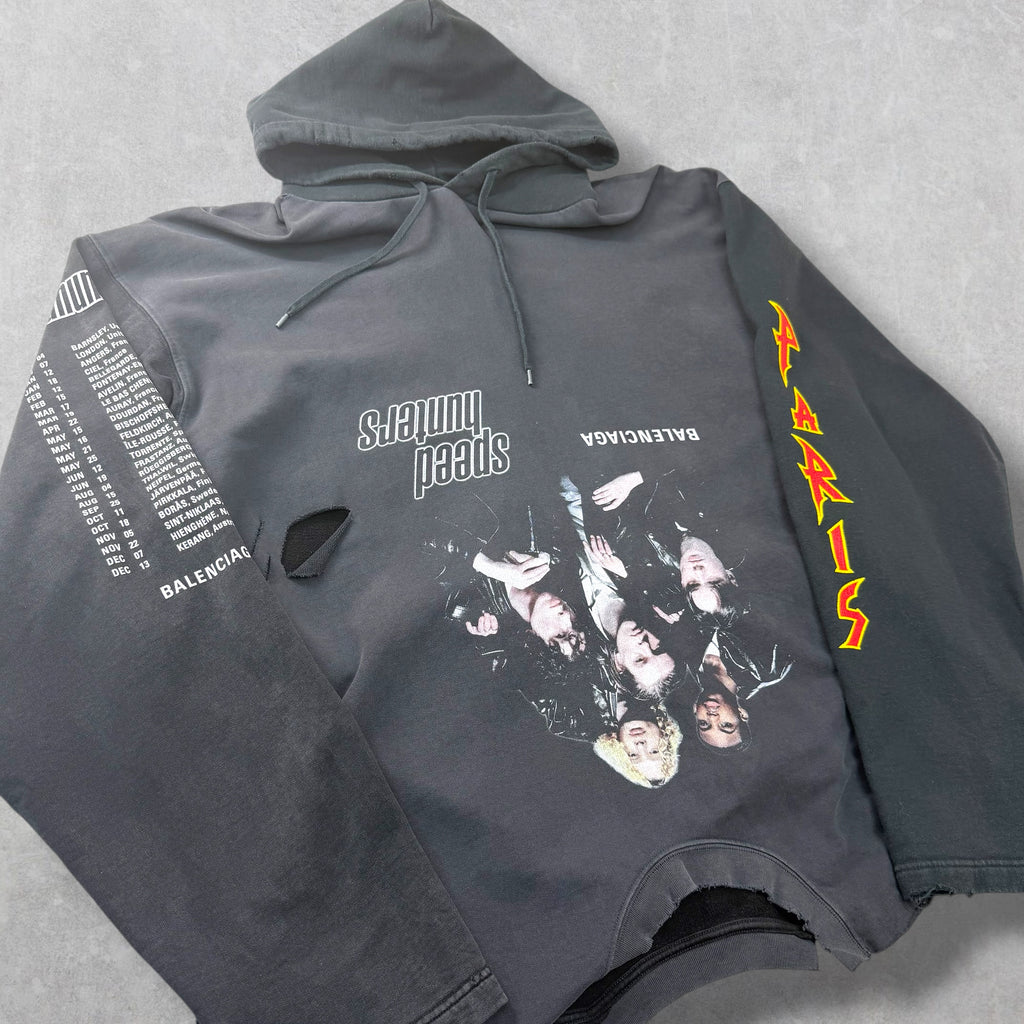 Balenciaga Upside Down SpeedHunters Hoodie 4 (XXL)