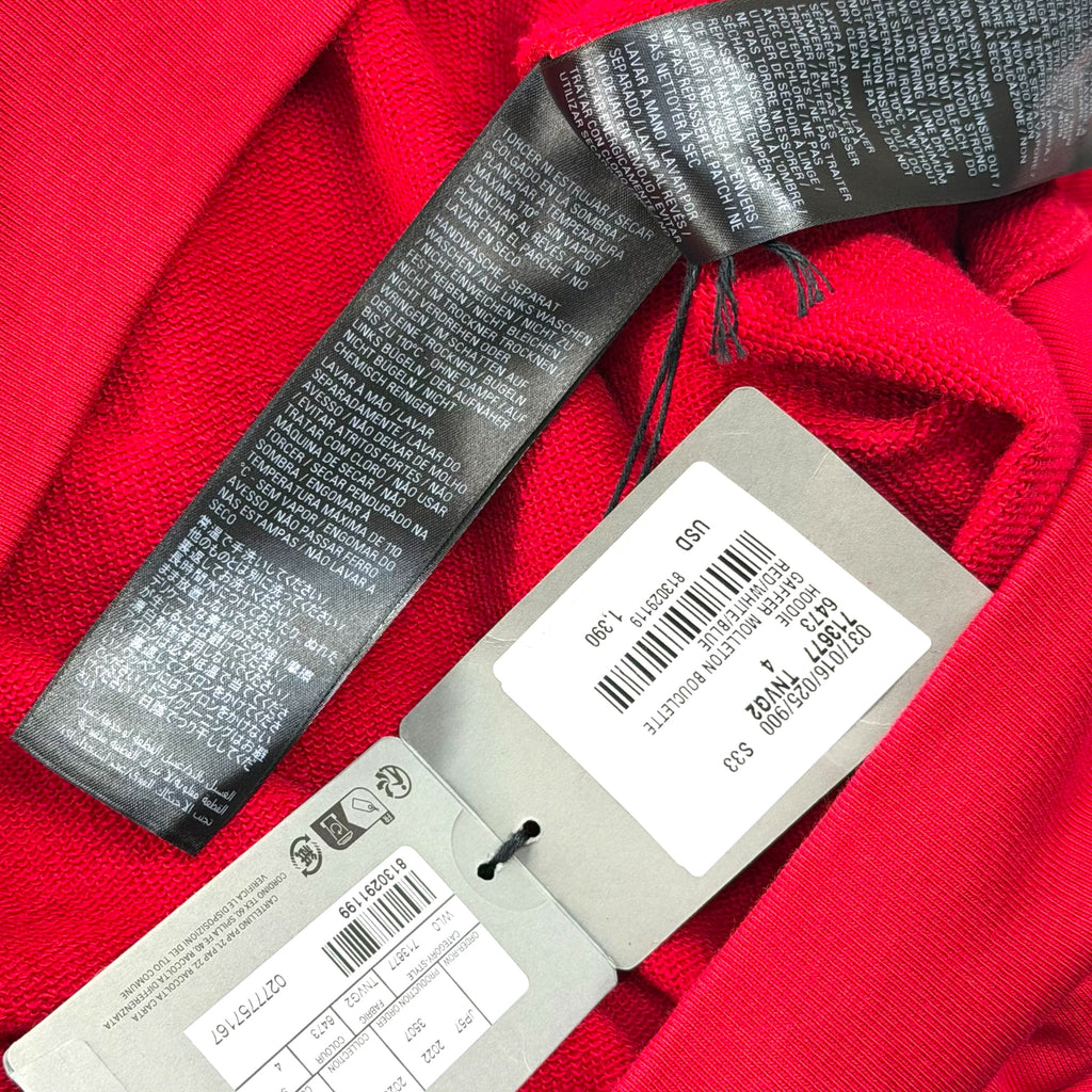 Balenciaga Gaffer Hoodie Red 4 (XXXL)