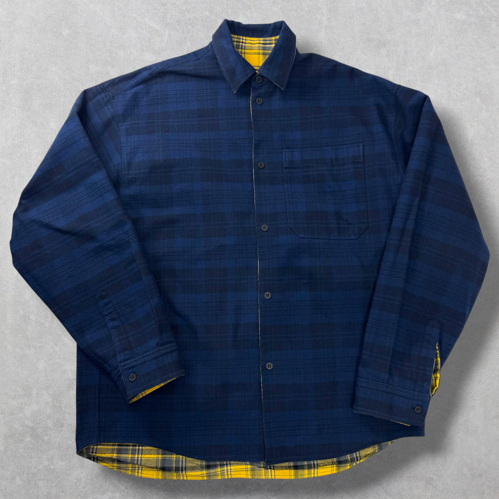 Balenciaga Reversible Checked Cotton-Flannel S (XXL)