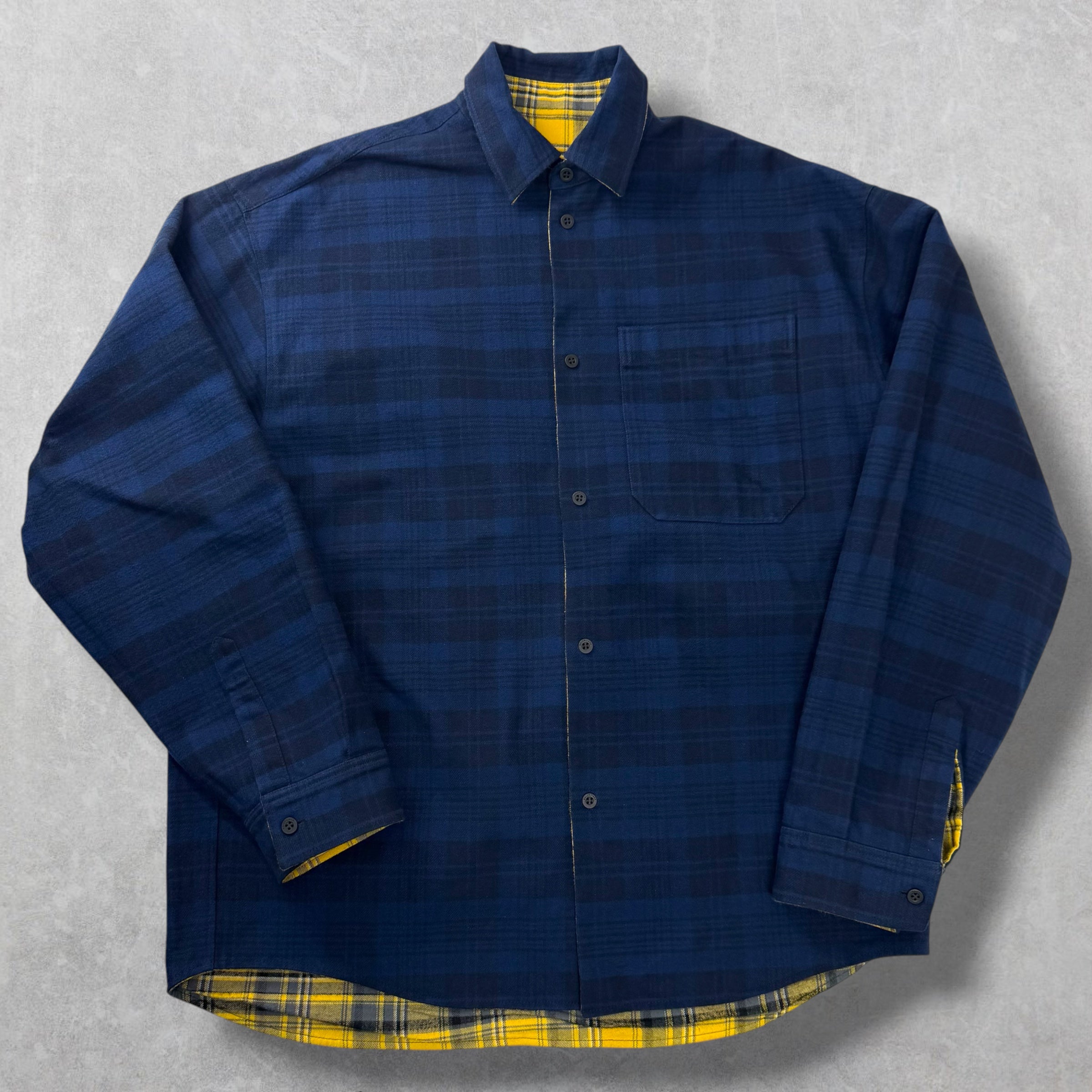Balenciaga Reversible Checked Cotton-Flannel S (XXL)