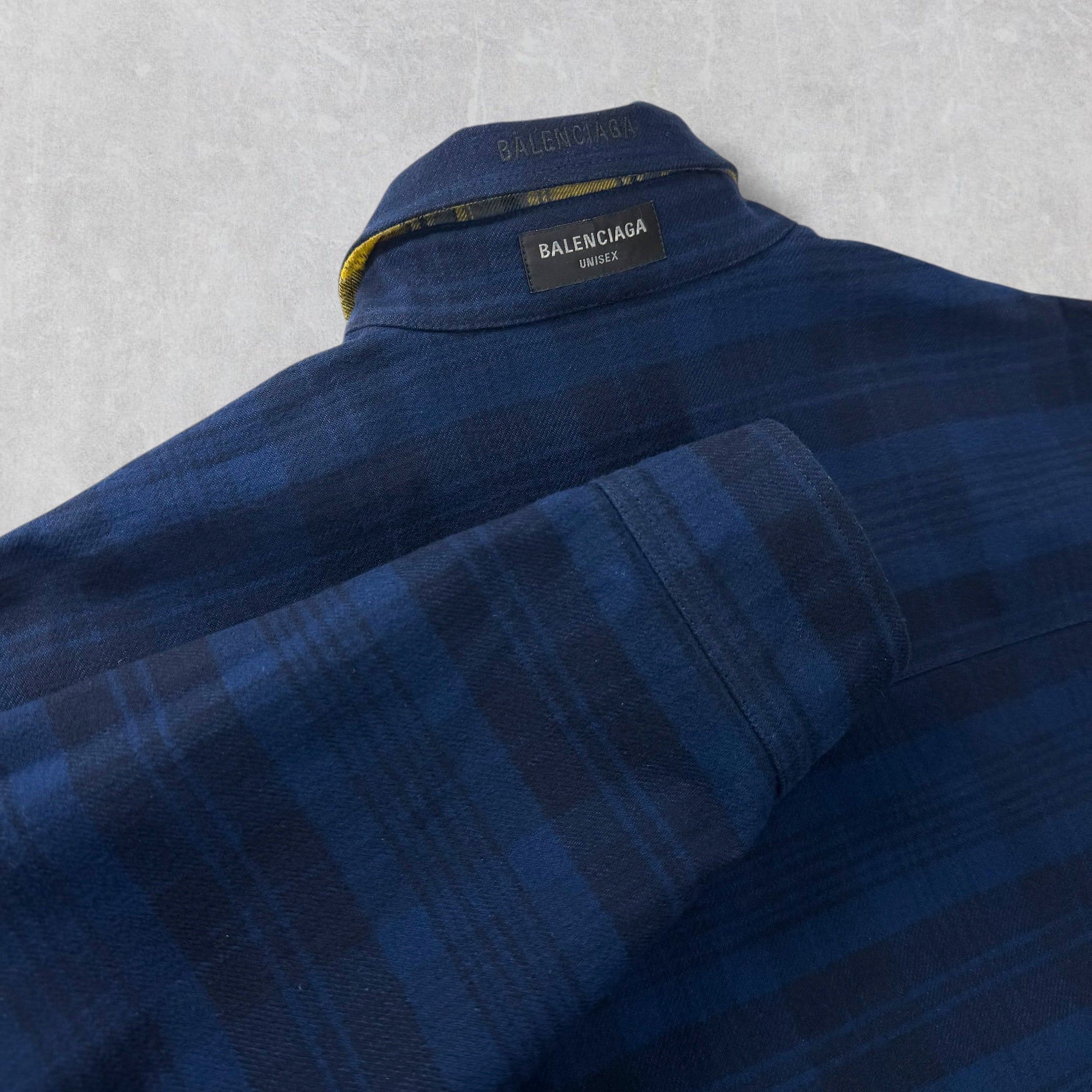 Balenciaga Reversible Checked Cotton-Flannel S (XXL)