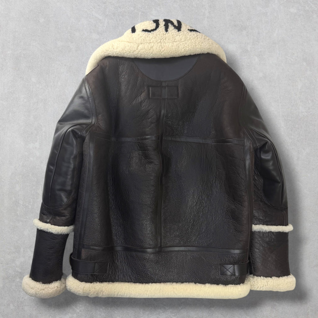 Balenciaga "Le Bombardier" Oversized Shearling Jacket 36 (M)
