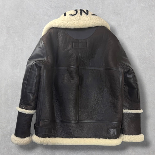 Balenciaga "Le Bombardier" Oversized Shearling Jacket 36 (M)