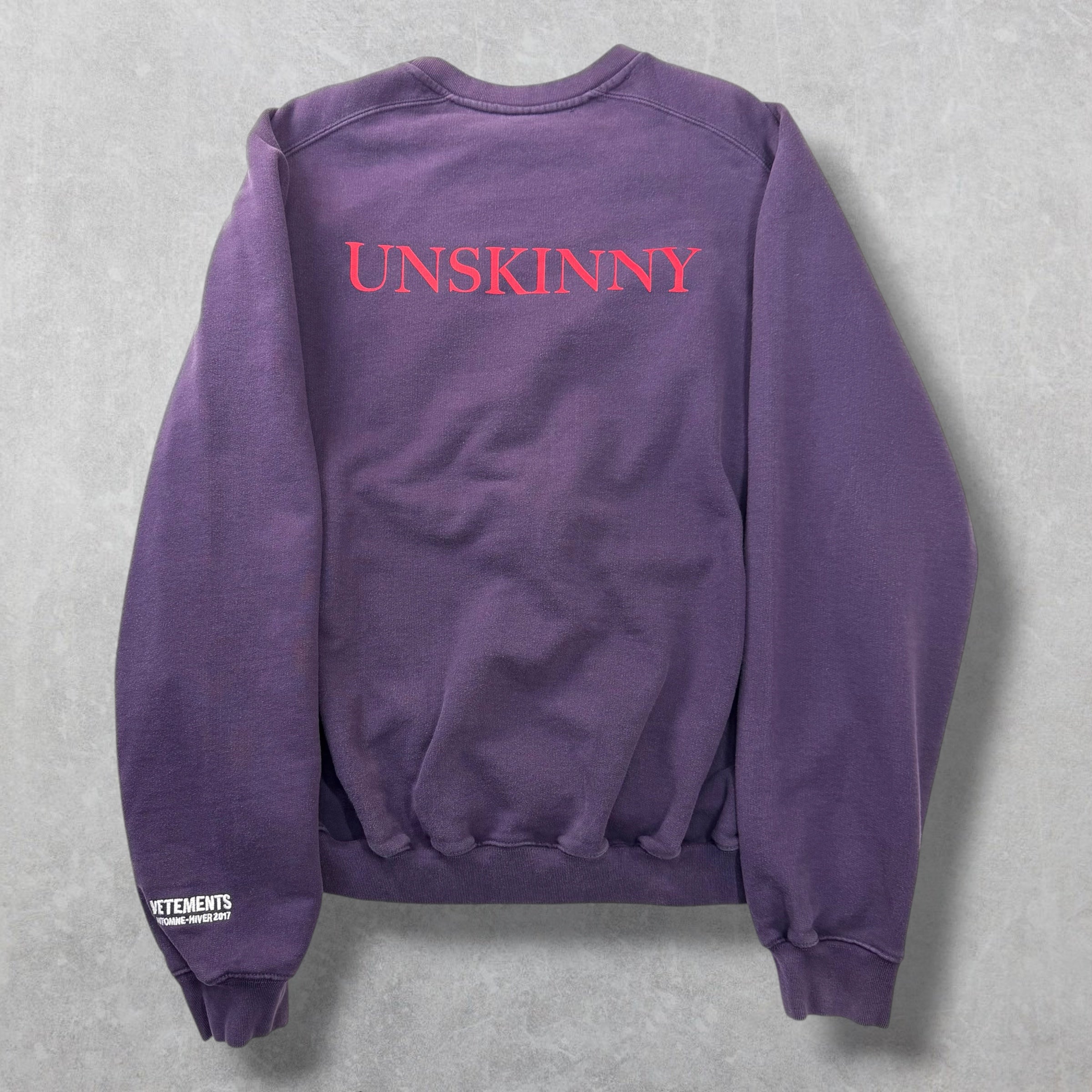 Vetements "Unskinny" Sweatshirt M