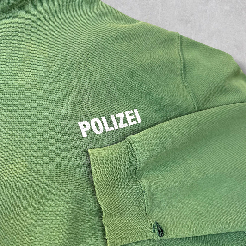 Vetements "Polizei" Oversized Hoodie L