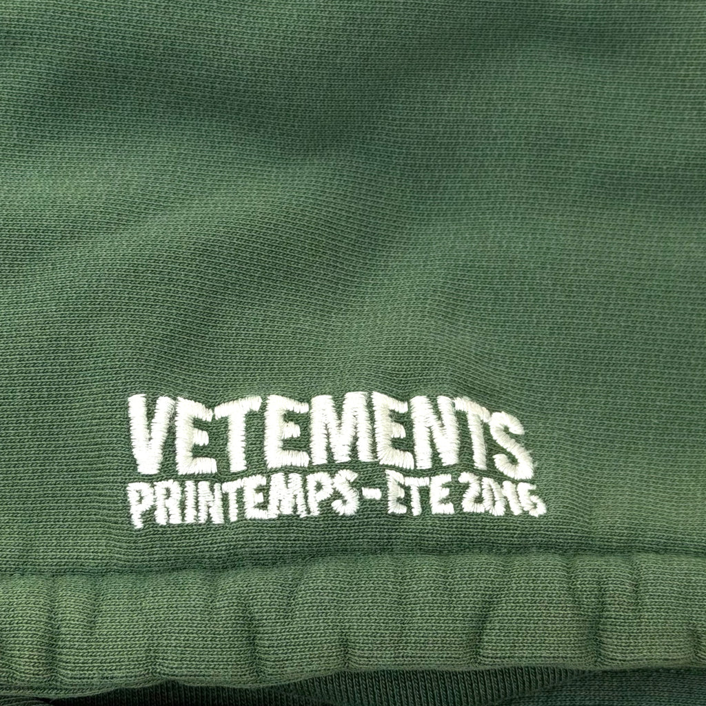 Vetements "Polizei" Oversized Hoodie L