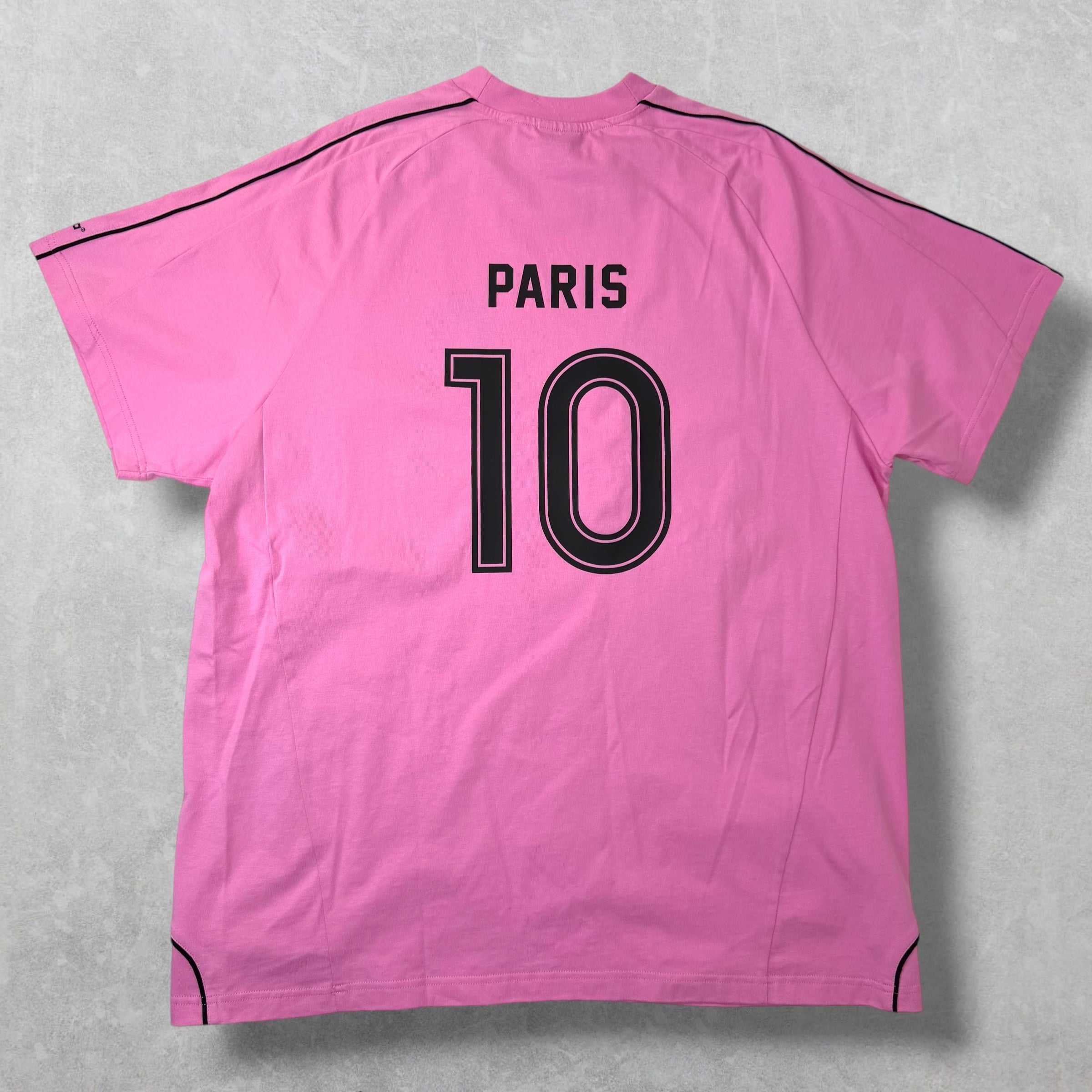 Balenciaga Paris Oversized Soccer Shirt Pink 3 (XXL)