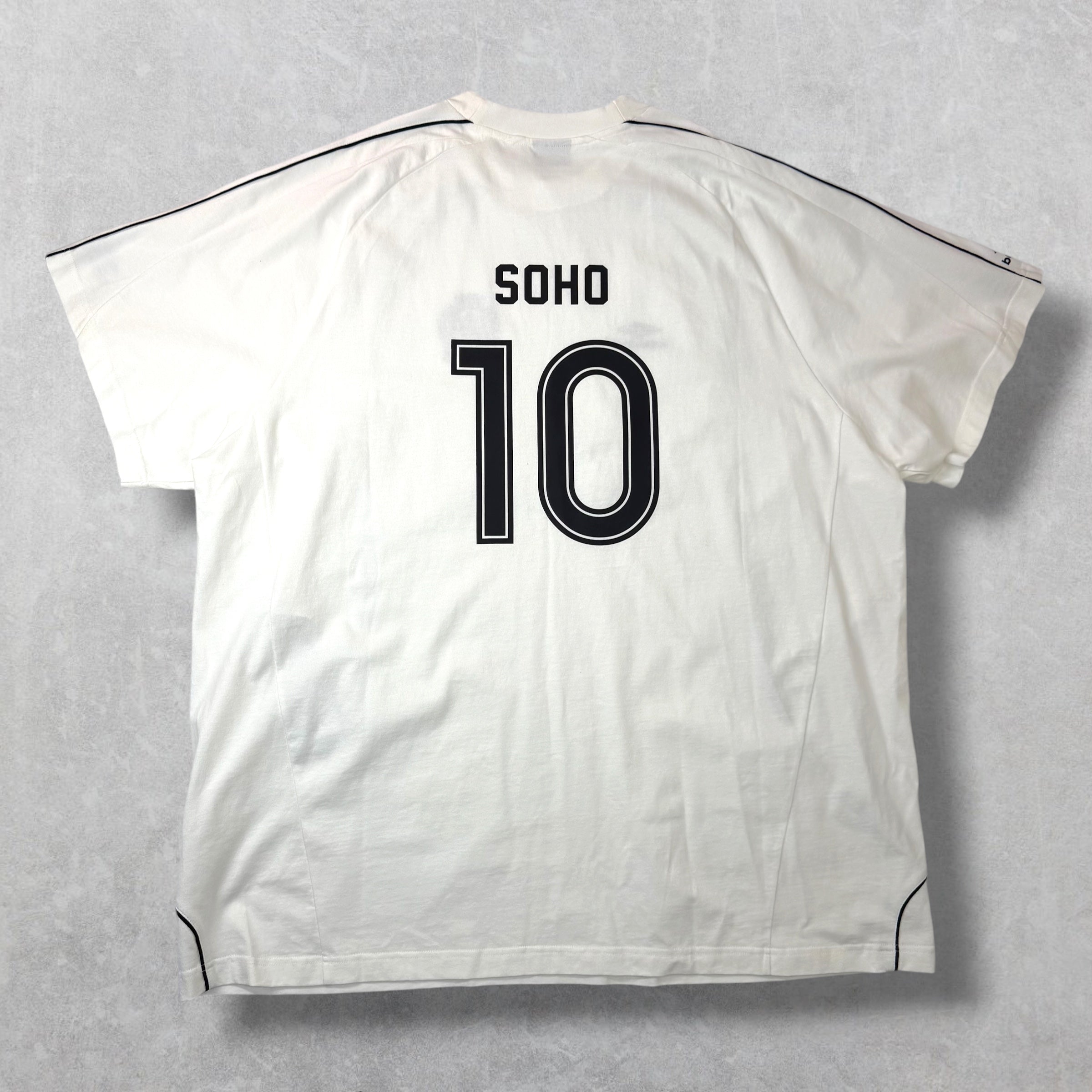 Balenciaga Soho Oversized Soccer Shirt White 5 (XXXXL)