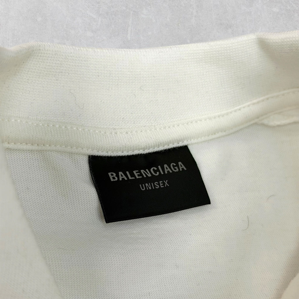 Balenciaga Miami Oversized Soccer Shirt White 2 (XL)