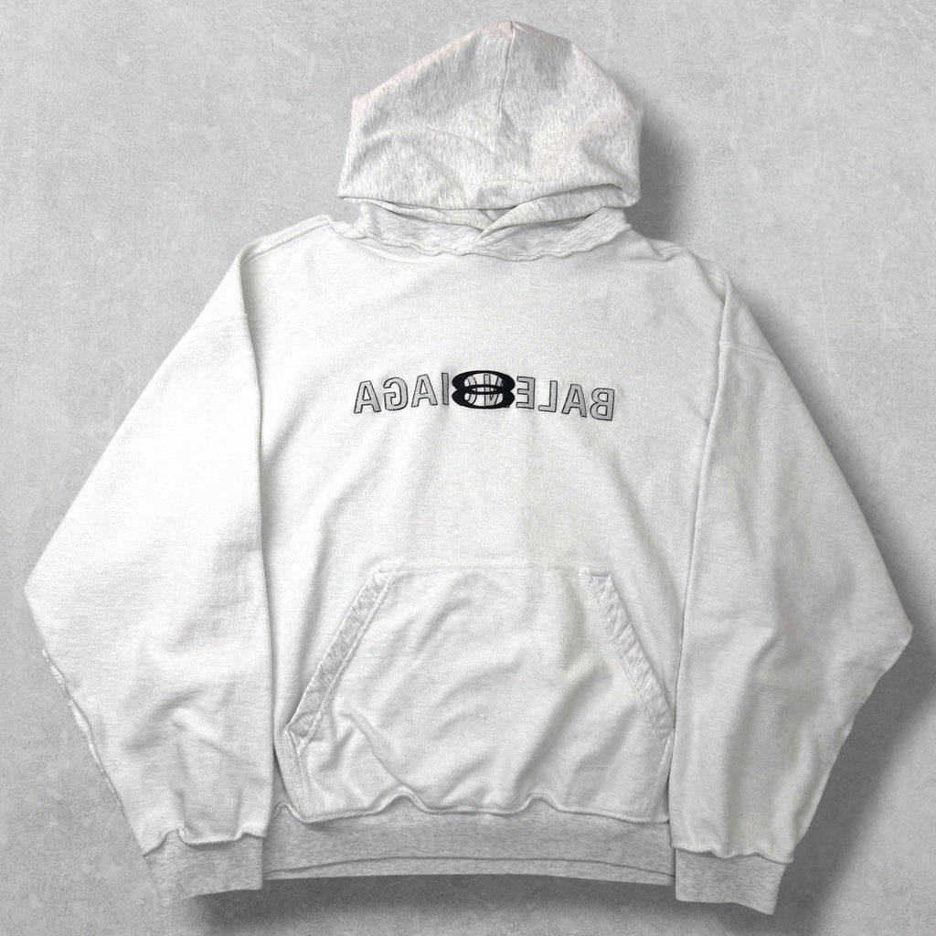 Balenciaga Inside Out Unity Logo Hoodie L