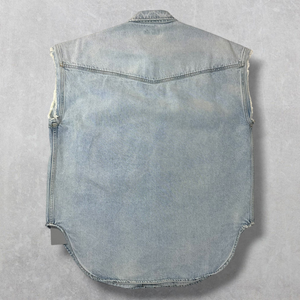 Balenciaga Oversized Denim Western Vest XS (XL)