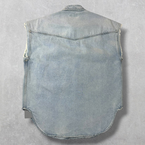 Balenciaga Oversized Denim Western Vest XS (XL)