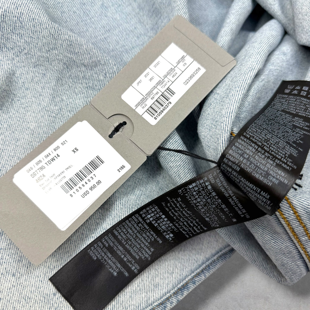 Balenciaga Oversized Denim Western Vest XS (XL)