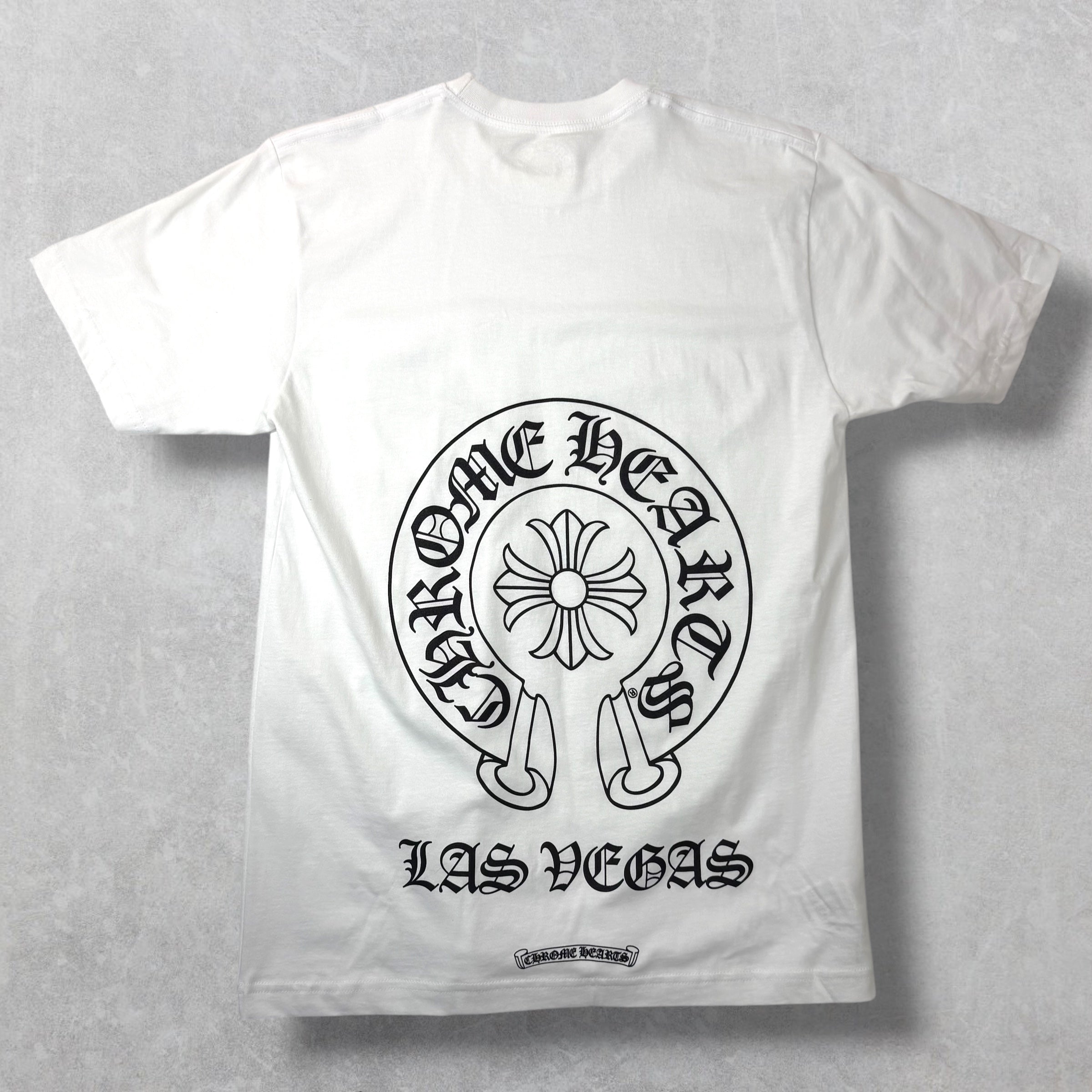 Chrome Hearts Las Vegas Horseshoe Tee White M