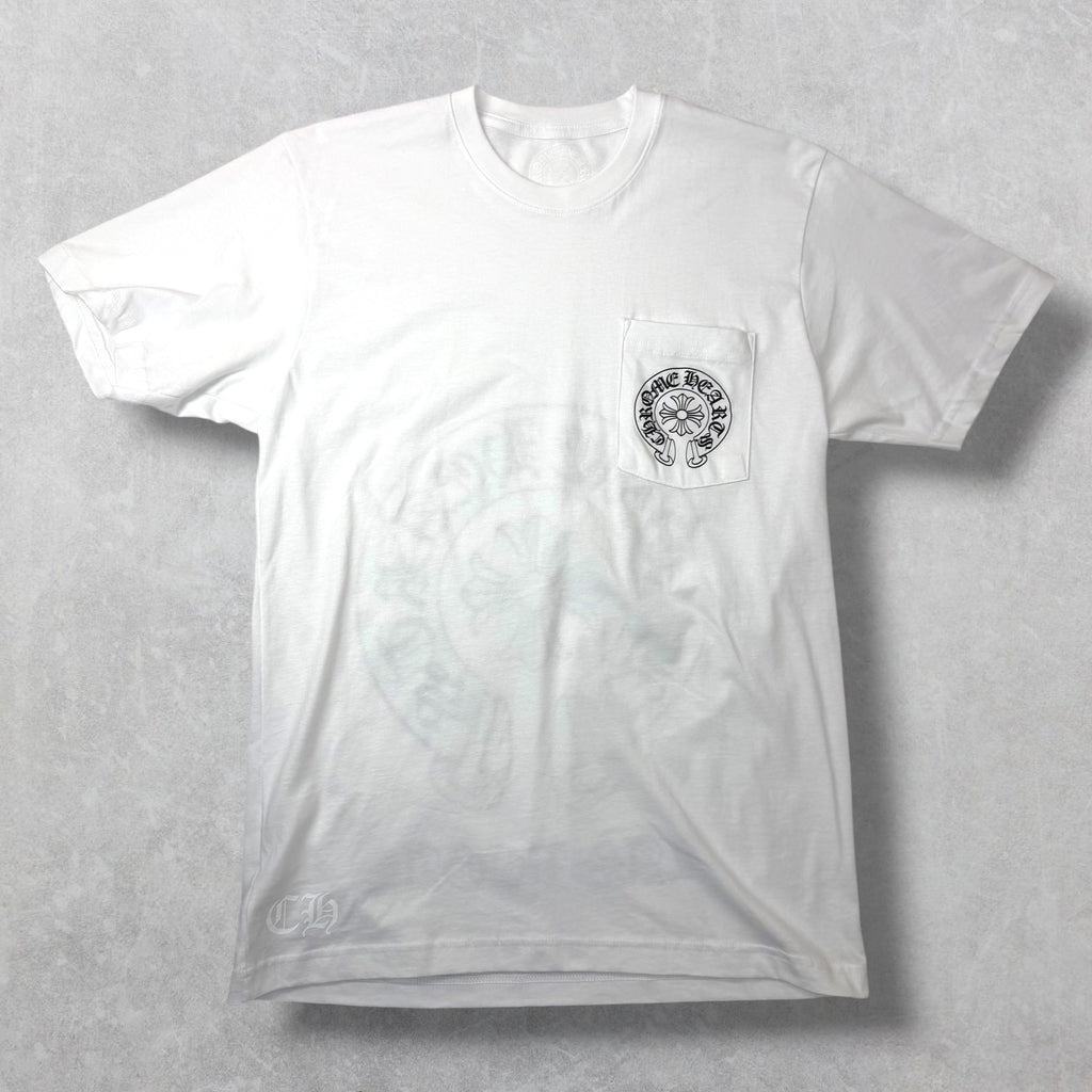 Chrome Hearts Las Vegas Horseshoe Tee White M