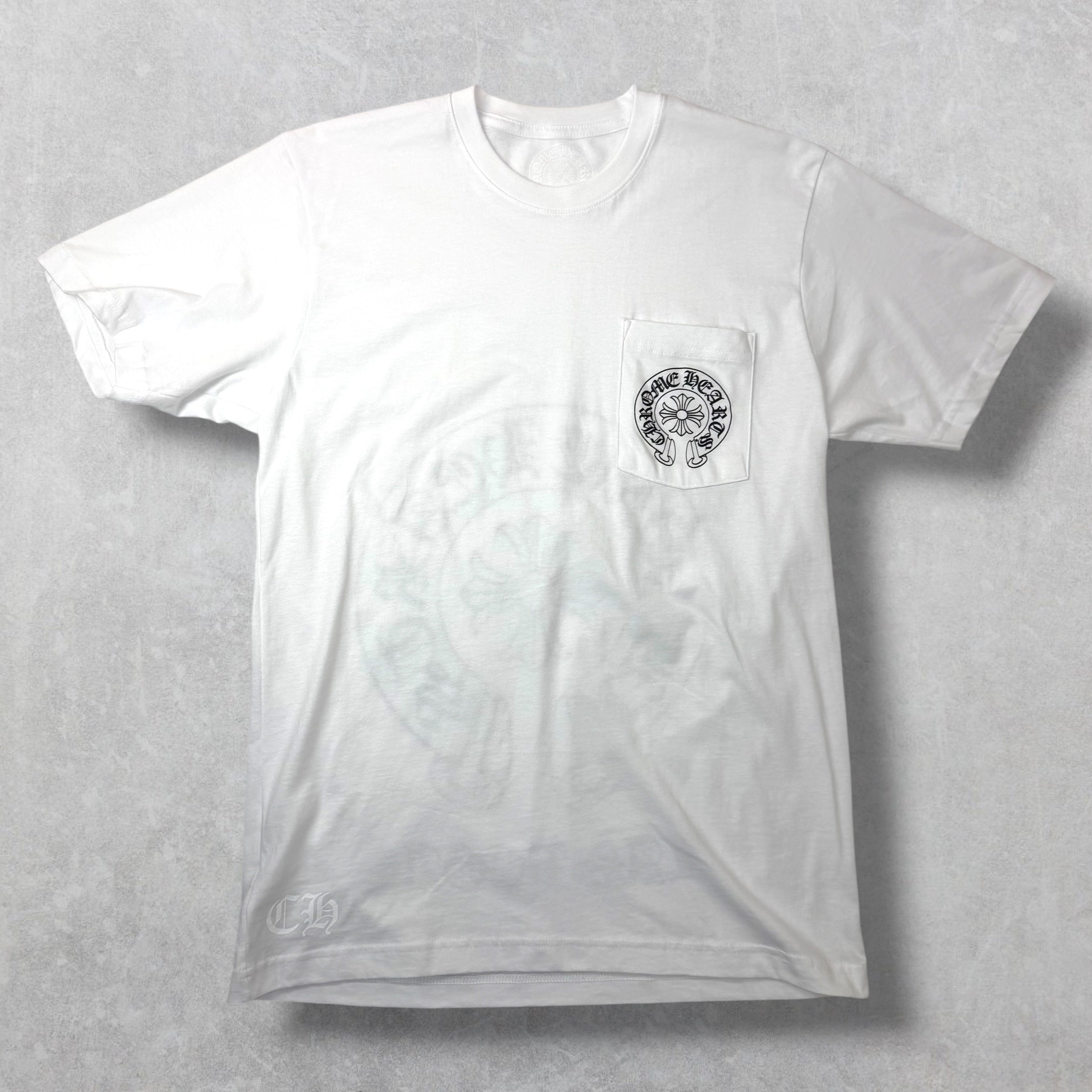 Chrome Hearts Las Vegas Horseshoe Tee White M