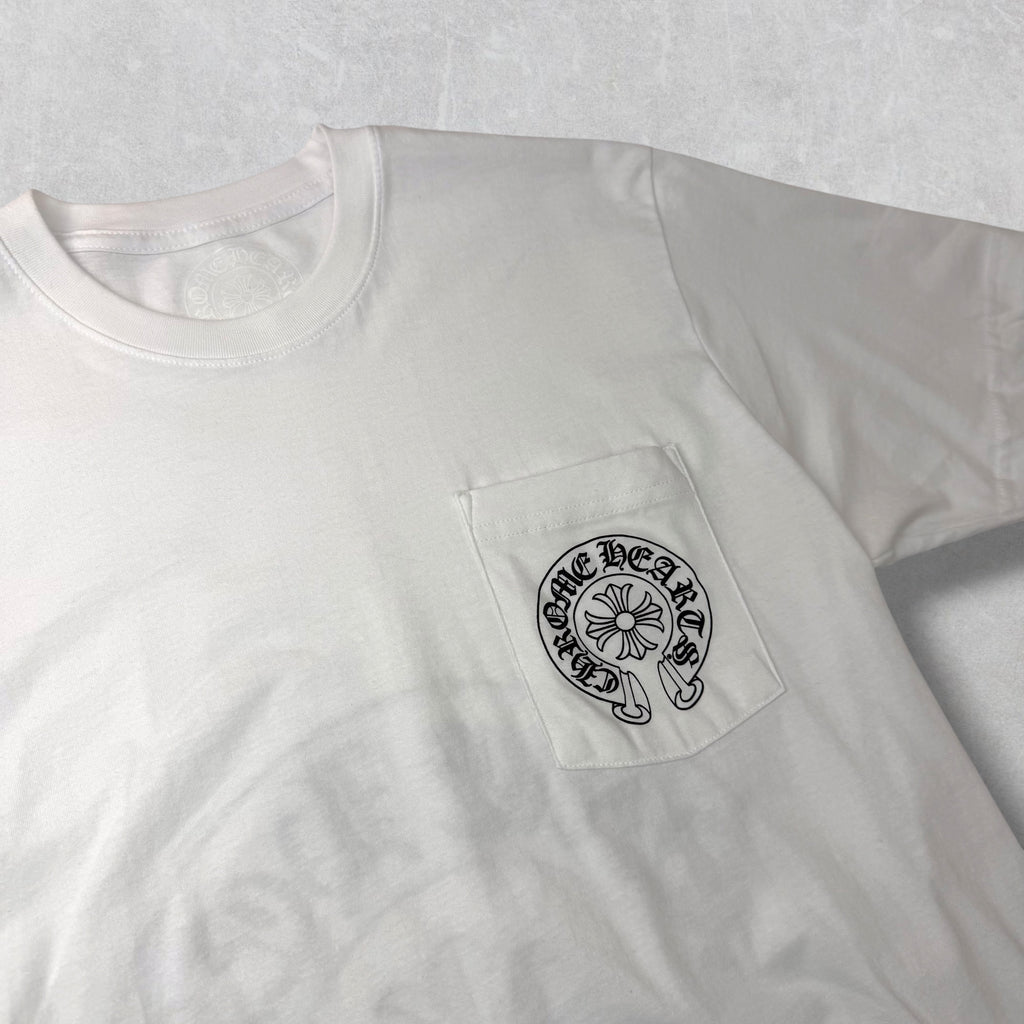 Chrome Hearts Las Vegas Horseshoe Tee White M