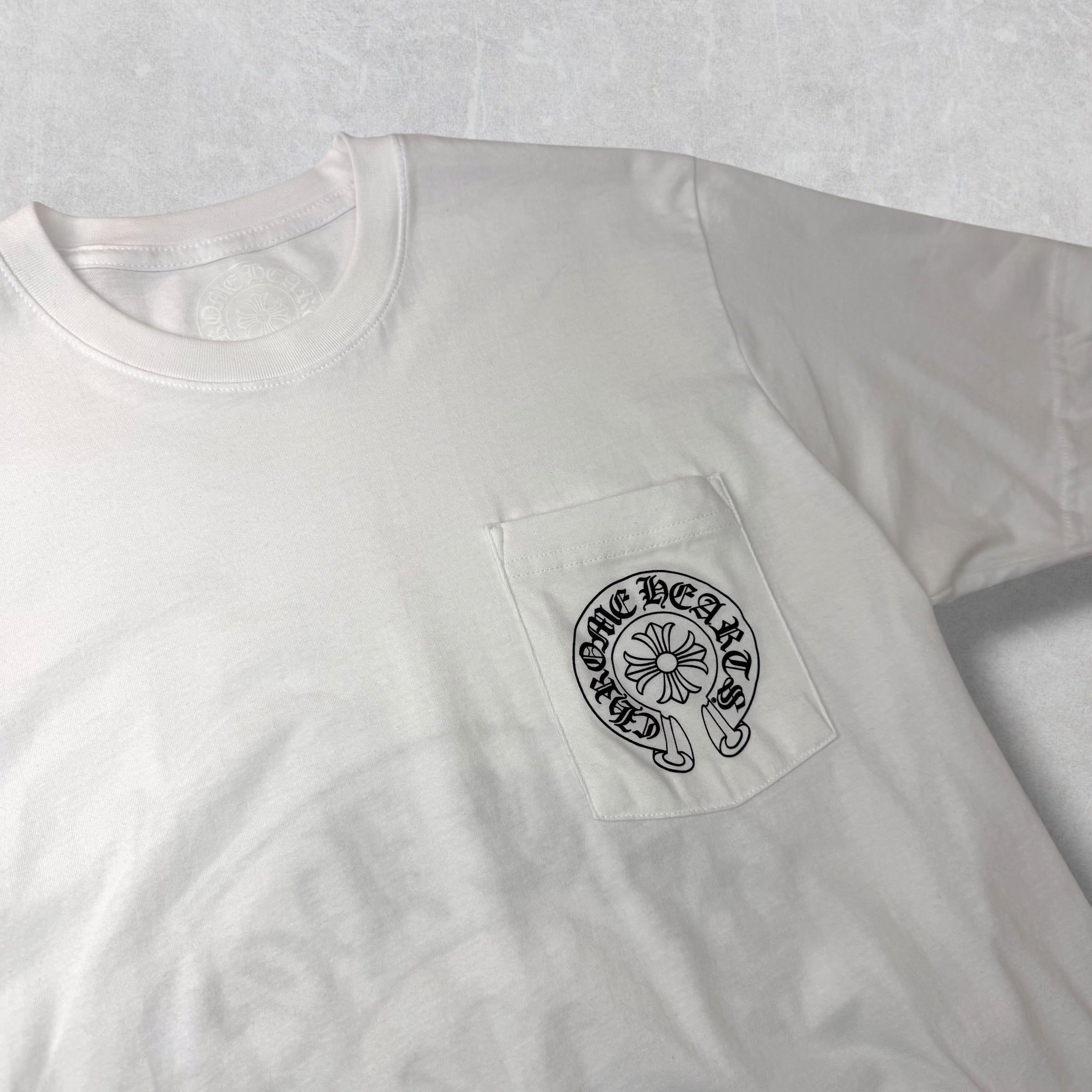 Chrome Hearts Las Vegas Horseshoe Tee White M