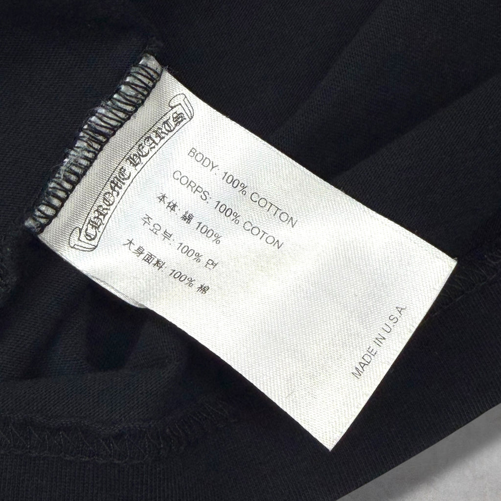 Chrome Hearts Eye Chart Purple Dagger Tee L