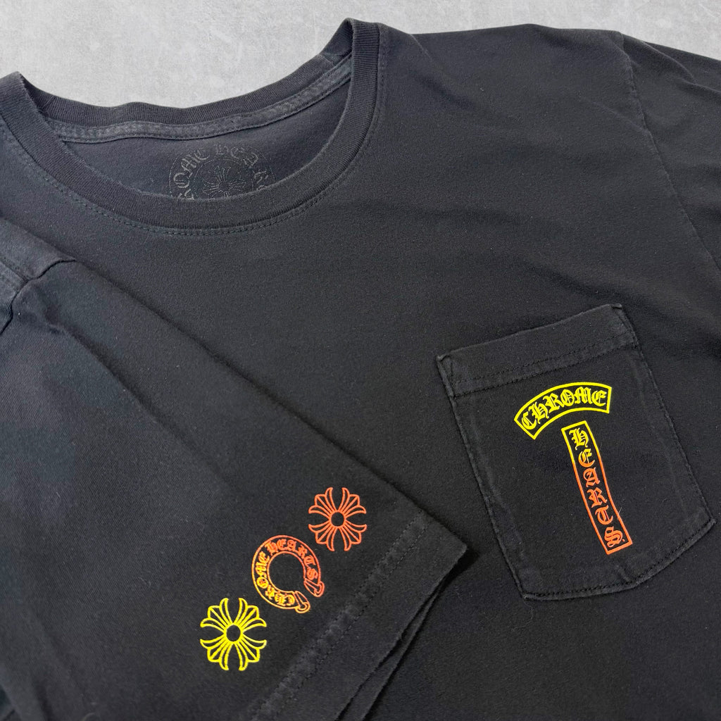 Chrome Hearts Gradient Logo Tee Black XL